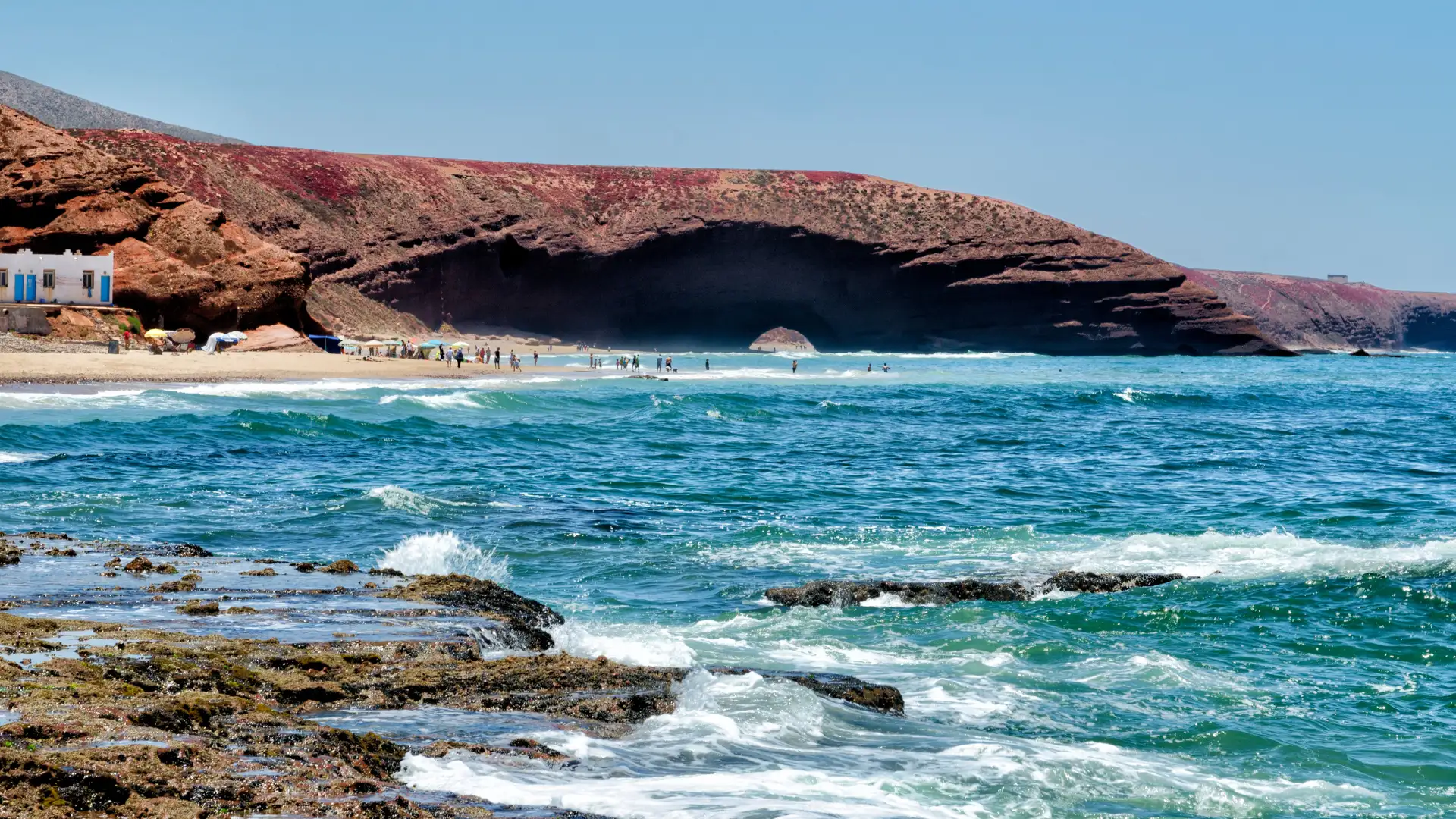 Legzira Beach in Agadir Desert tour
